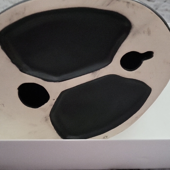 Black Bison Head Wall Decor with Gold Horns - Picture 4 of 4